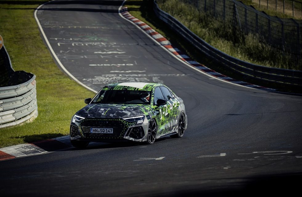Lap record on the Nordschleife: Audi RS 3 fastest in the compact class