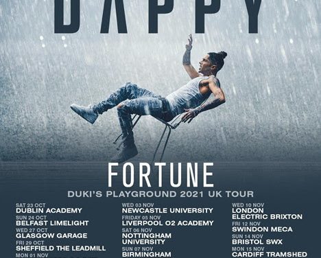 Dappy announces UK tour for Oct/Nov 2021 & releases new single