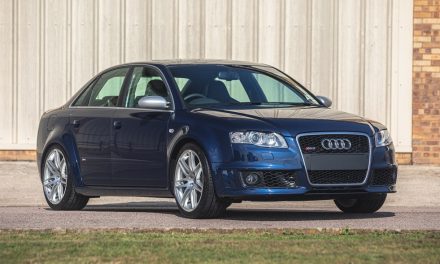 An incredible opportunity to acquire a 2007 Audi RS4 (B7) Saloon with just 217 miles at Silverstone Auctions final sale of the year