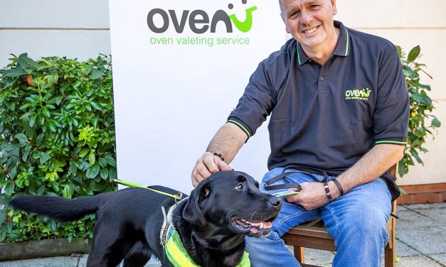 Dave Simmonds of Ovenu Rugby takes inspiration from Guide Dogs tale