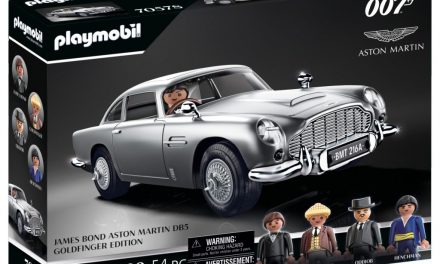 The James Bond Aston Martin DB5 – Goldfinger Edition from PLAYMOBIL is ready to serve on Her Majesty’s Secret Service