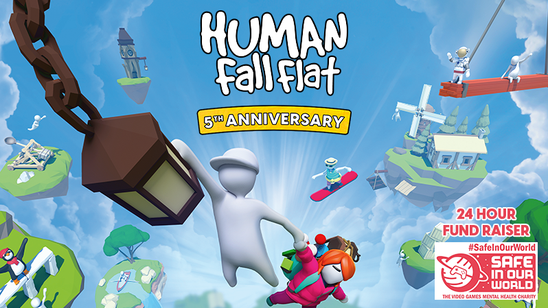 HUMAN: FALL FLAT CELEBRATES 30 MILLION COPIES ON 5TH ANNIVERSARY AND ANNOUNCES NEW LABORATORY LEVEL