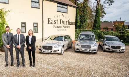FAMILY-RUN FUNERAL DIRECTOR SERVICE CELEBRATE MILESTONE BIRTHDAY……………