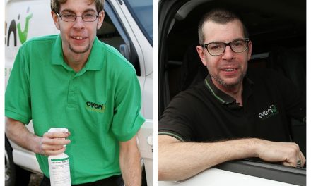 Sparkling Elliott cleans 10,000 ovens during 15 years in business