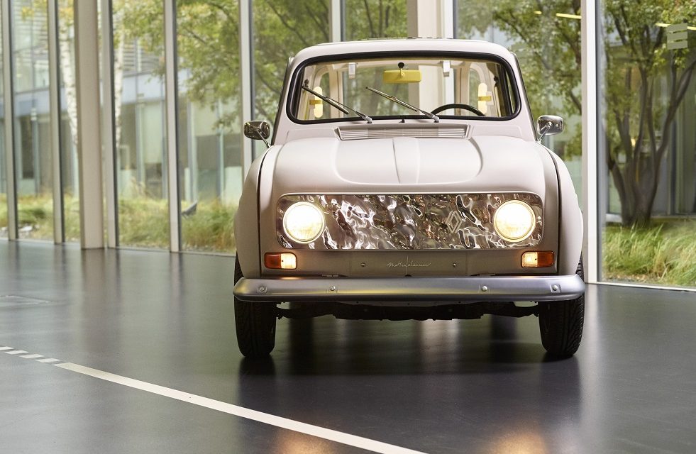 Renault & Mathieu Lehanneur reinvent the 4L