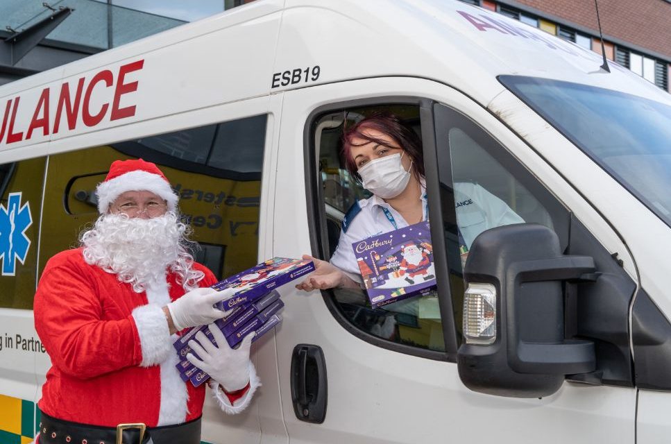 Bristol Street Motors plays Santa for Worcestershire hospital charity