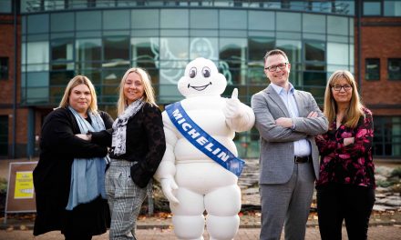 Students head to Michelin to set out enterprise aspirations in Dragon’s Den