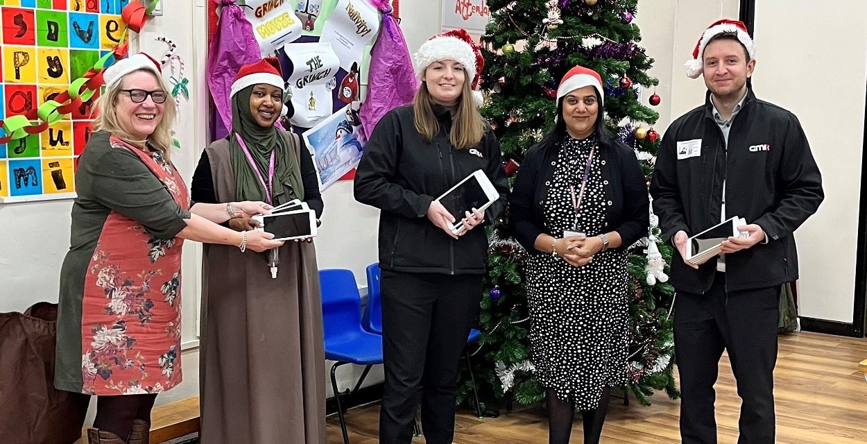 GMI Construction Group gifts tech to support to Birmingham’s Chilwell Croft Academy,