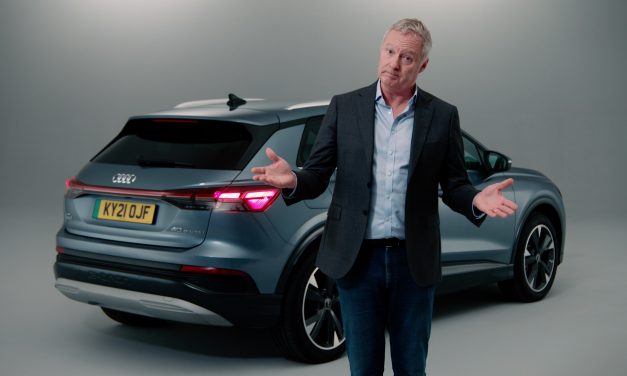 Audi UK goes EV myth-busting with Rory Bremner