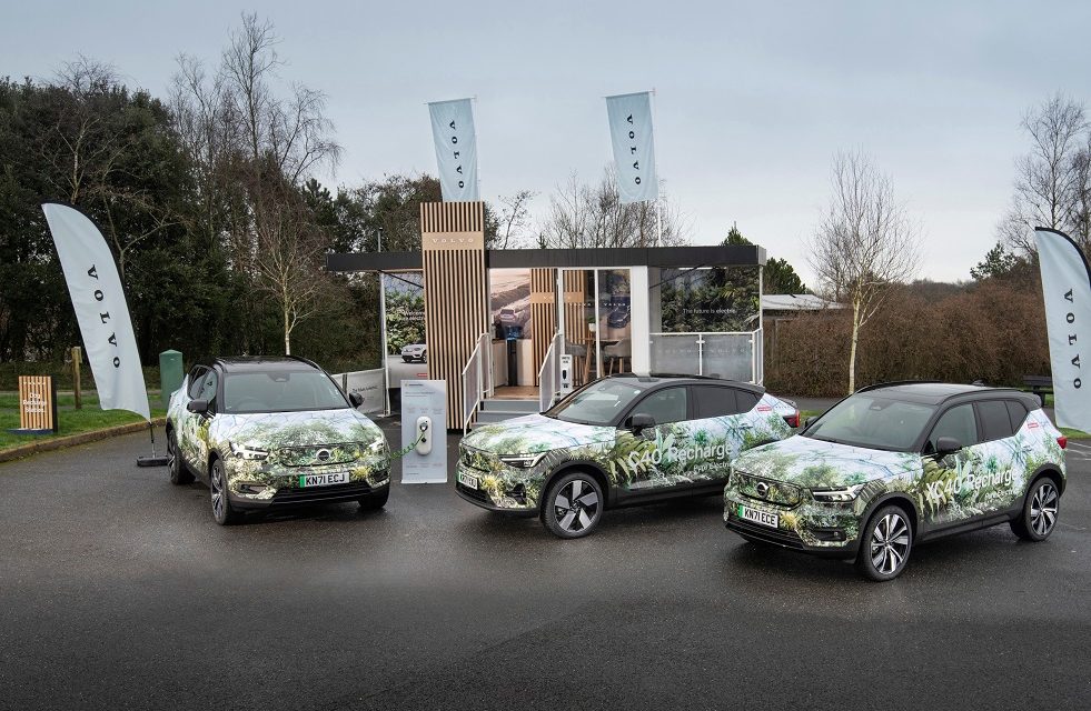 Volvo Car UK launches its first Pure Electric Test Drive Hub at the Eden Project