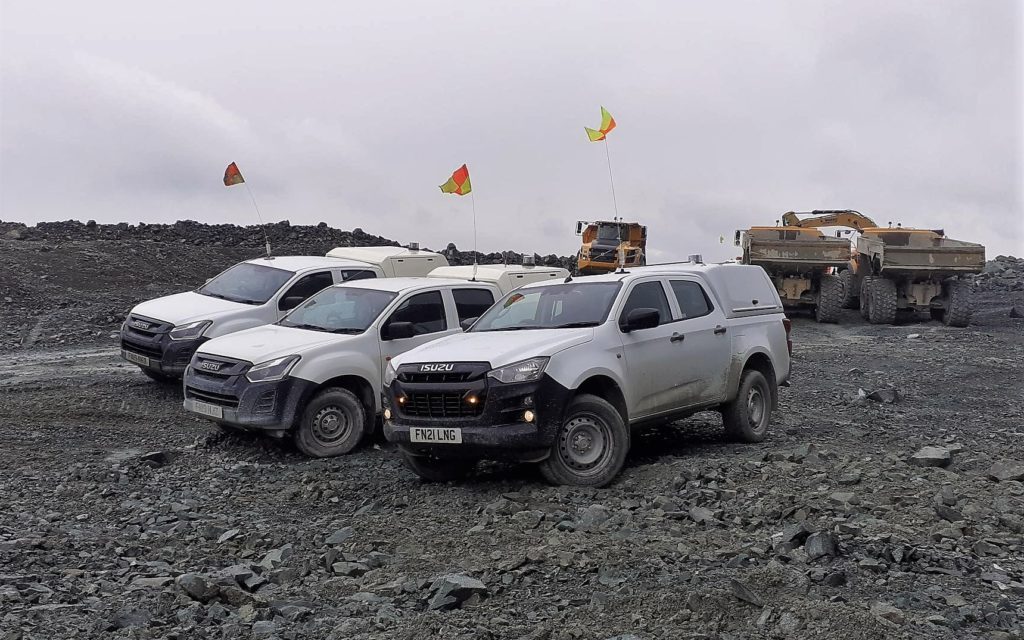 EPC-UK take delivery of the initial batch of All-New Isuzu D-Max with a further 60+ on order for delivery in 2022