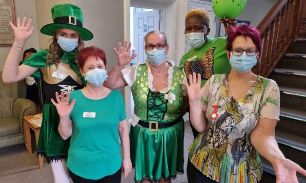 Wolverhampton based care home celebrates St Patrick’s Day with Irish themed party and quiz