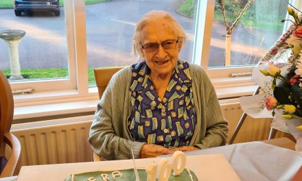 Birthday celebrations at Wolverhampton based care home as resident turns 100