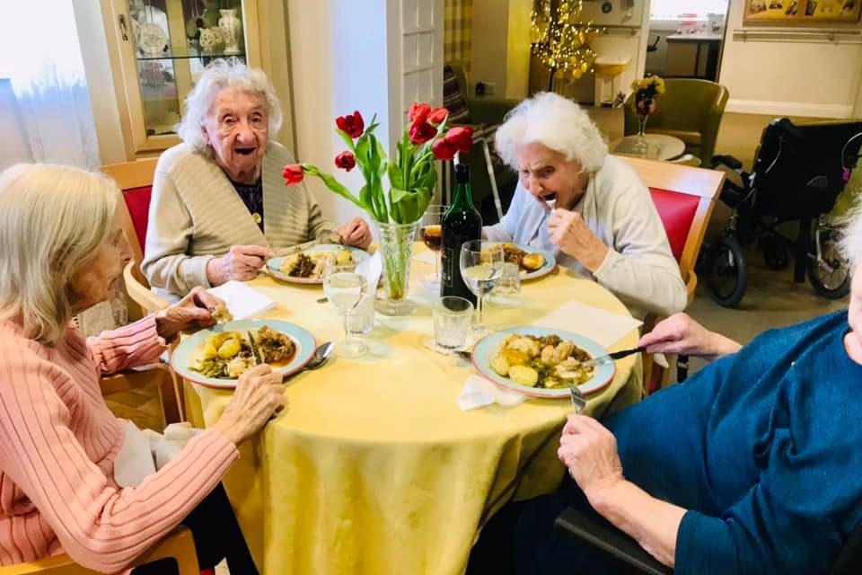 Waterside care home enjoys a slice of British Pie Week