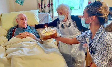 Resident couple at Wolverhampton based care home celebrate platinum wedding anniversary
