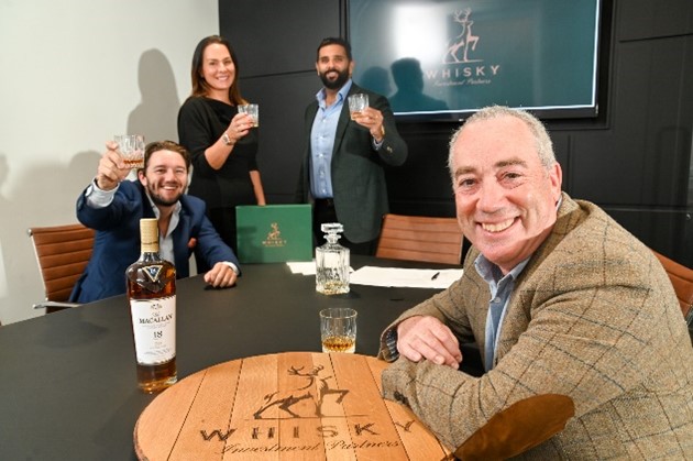 WHISKY INVESTMENT PARTNERS APPOINTS FORMER INVESTOR, ROGER PARFITT AS BRAND AMBASSADOR