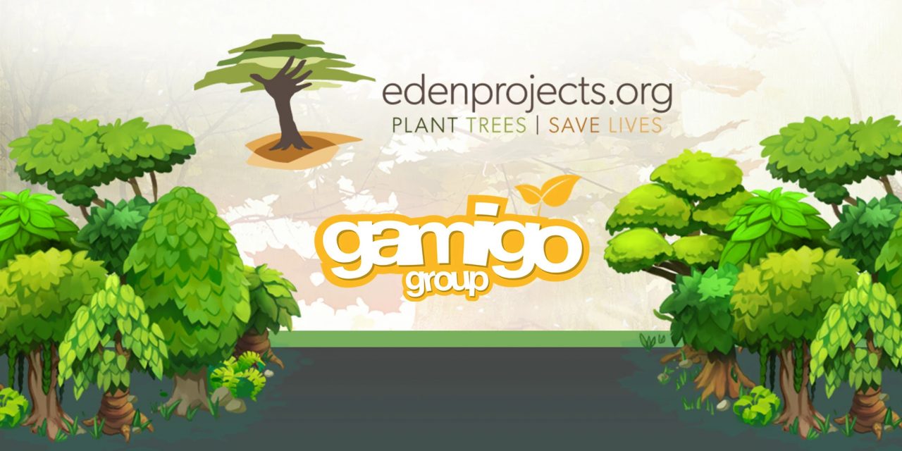 Gamigo’s community plants more than 110,000 new trees through Eden Reforestation Projects