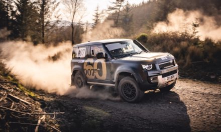 James Bond stunt driver Mark Higgins makes winning rally return in Bowler Defender Challenge