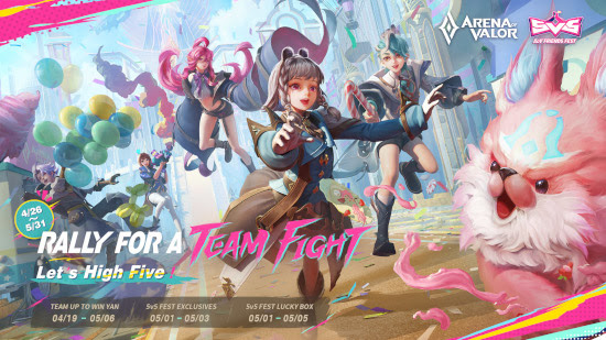 Arena of Valor Prepares for Celebratory 5v5 Fest With New Update and Hero to Follow