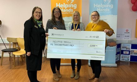 Leading homebuilder offers ‘helping hand’ to Warwickshire support network