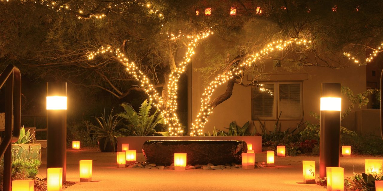 Q: What do I need to know in terms of electrics when fitting new lights in the garden?