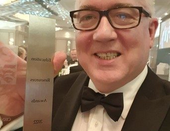 CEO of edtech charity LGfL, John Jackson, honoured with ERA Outstanding Achievement Award