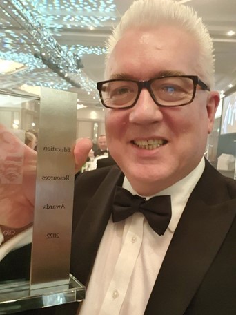 CEO of edtech charity LGfL, John Jackson, honoured with ERA Outstanding Achievement Award