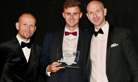 Sam scoops Rising Star award at prestigious Props