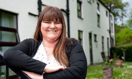 Sarah steps up to manage care home