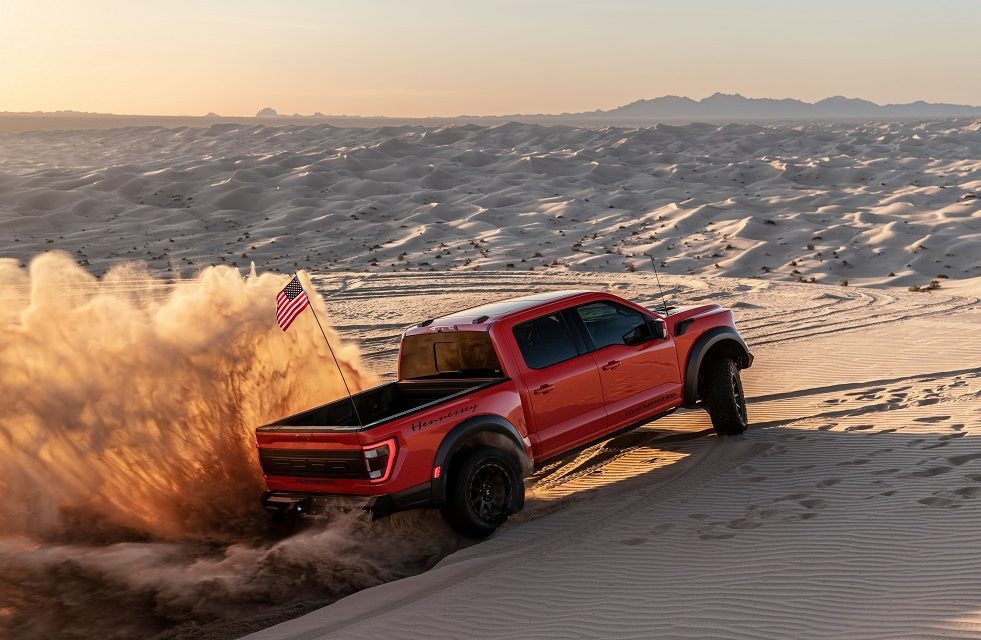 Hennessey Tests VelociRaptor 600 at Glamis Sand Dunes