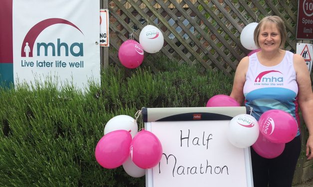 Staff member at Stratford upon Avon care home raises more than £2,500 after running half marathon