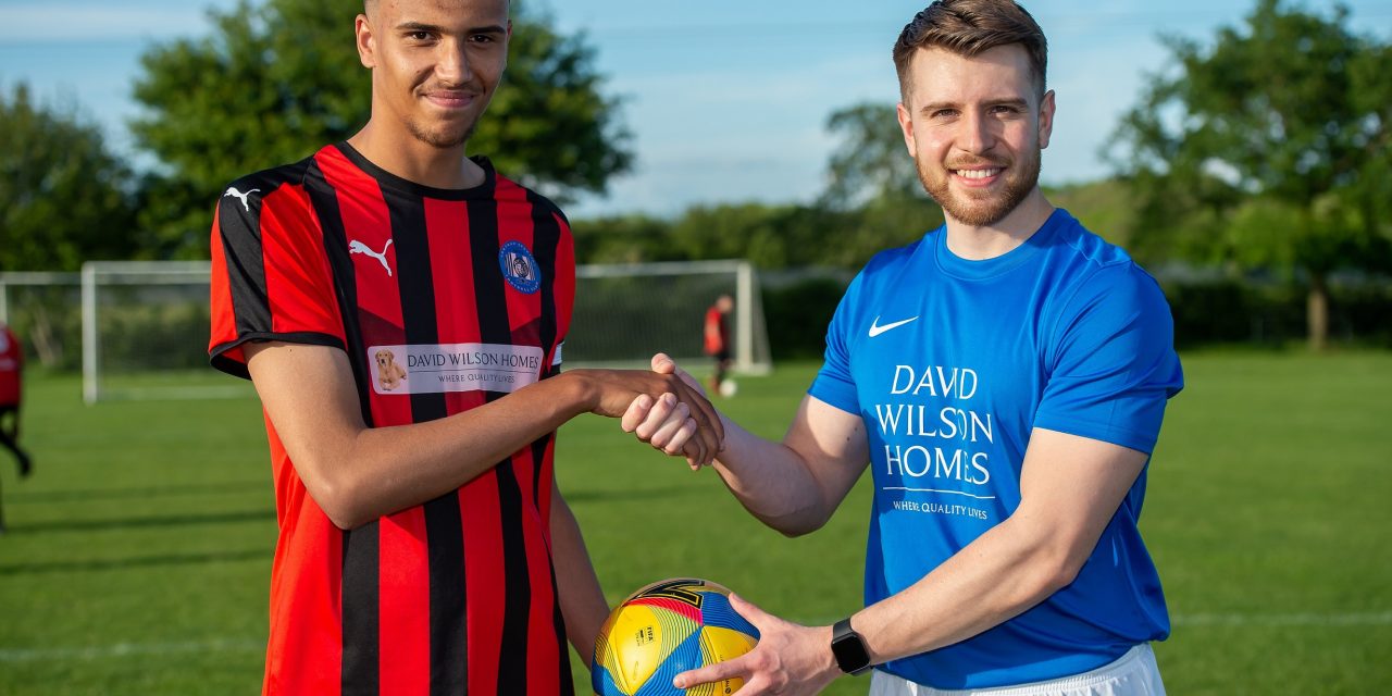 David Wilson Homes vs Goliath: Warwickshire developer plays friendly against Southam Sporting FC