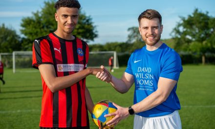 David Wilson Homes vs Goliath: Warwickshire developer plays friendly against Southam Sporting FC