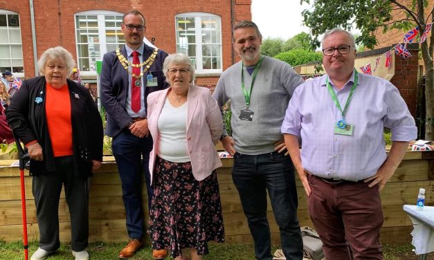 Public sensory garden unveiled at Burntwood community centre