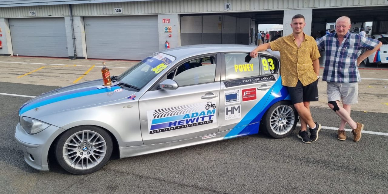 Bromwich Hardy in pole position with racing car sponsorship