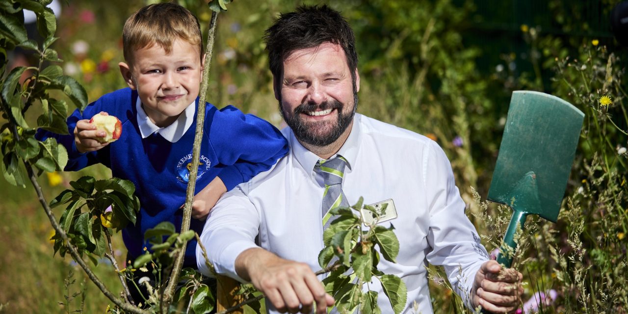 ‘Apple-y’ ever after: Cheshire homebuilder funds tree for school’s new orchard