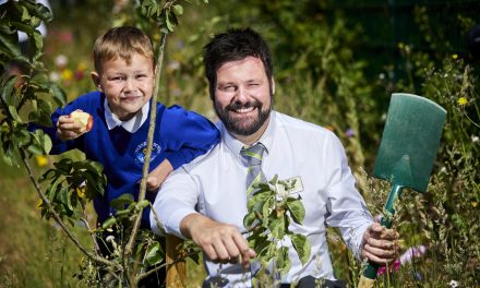 ‘Apple-y’ ever after: Cheshire homebuilder funds tree for school’s new orchard