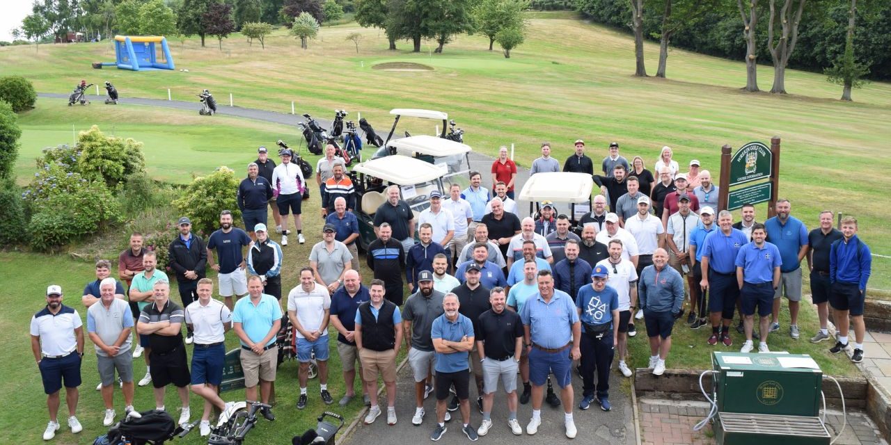 Glorious golf day putts smile on charity’s face