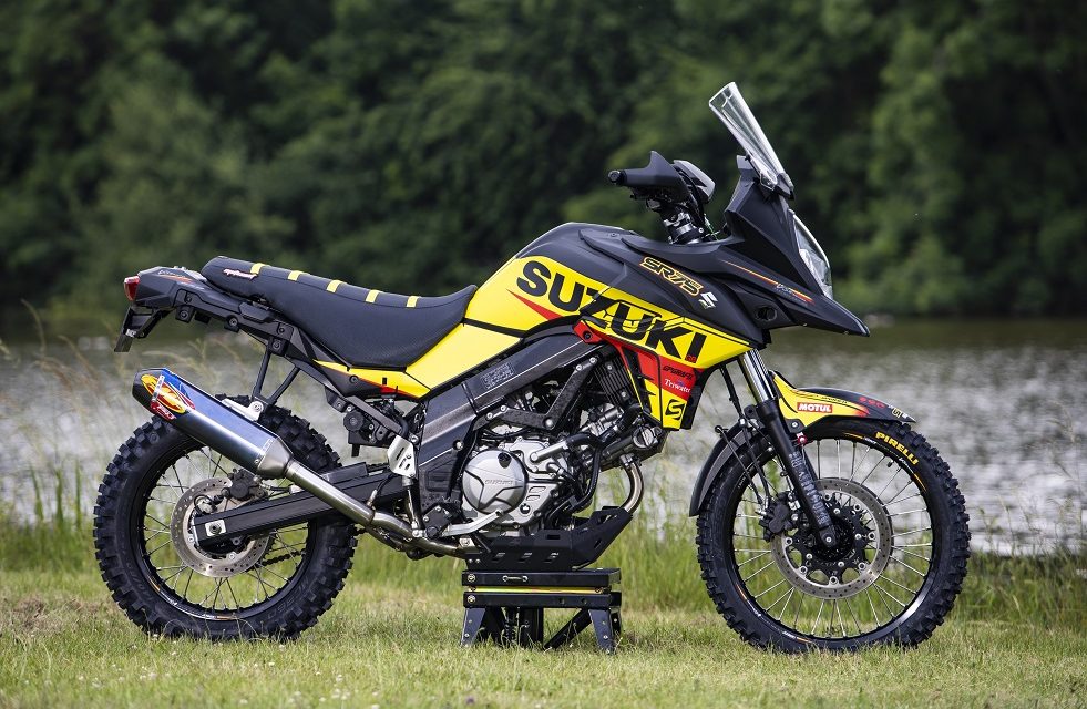 SR75 Suzuki adds supercross twist to project V-Strom 650XT