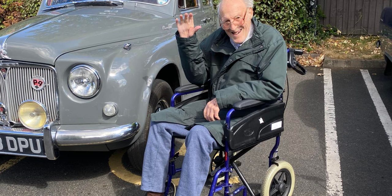 Coventry based care home organises “trip down memory lane” by hosting classic car event
