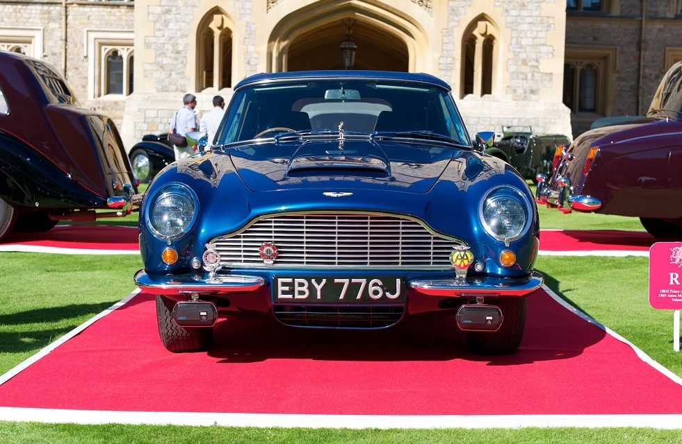 HRH the Prince of Wales’s beloved DB6 Volante to feature in Aston Martin celebration at Concours of Elegance 2022