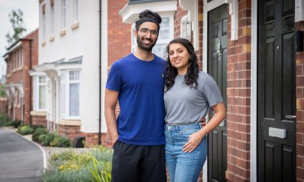 Here comes the bride! Bishop’s Itchington couple purchase their marital home at Warwickshire development