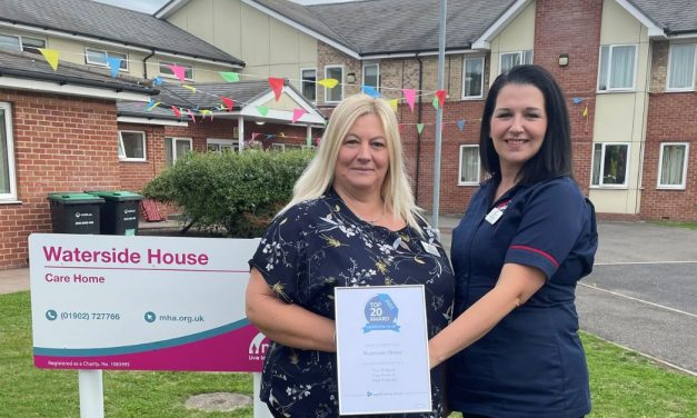 Wolverhampton based care home named in Top 20 Care Homes West Midlands award