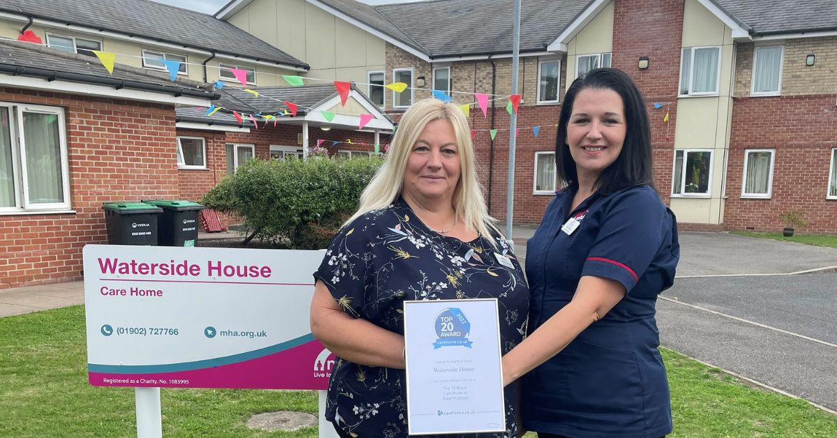 Wolverhampton based care home named in Top 20 Care Homes West Midlands award