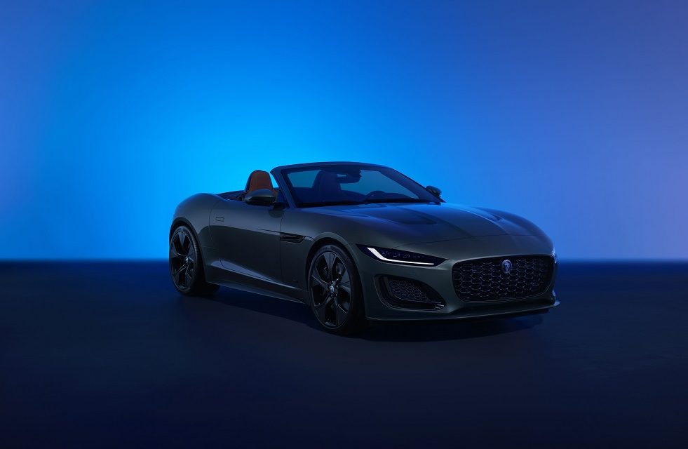 F-TYPE marks 75 years of Jaguar sports cars and its final model year update