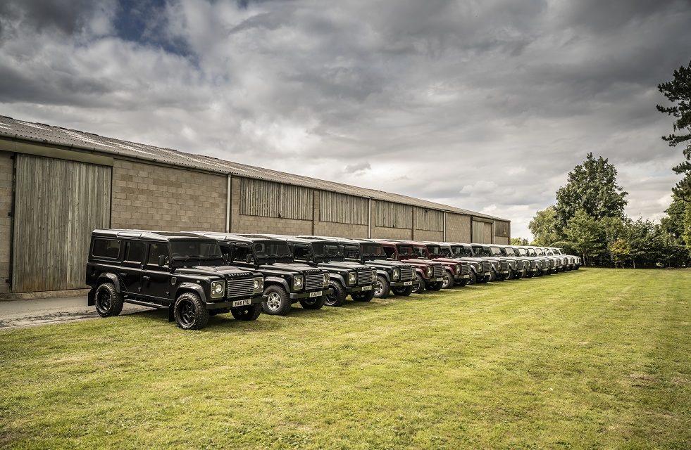 The Greatest Barn Find: Twisted Automotive reveals 16 factory-fresh classic Defender 110s