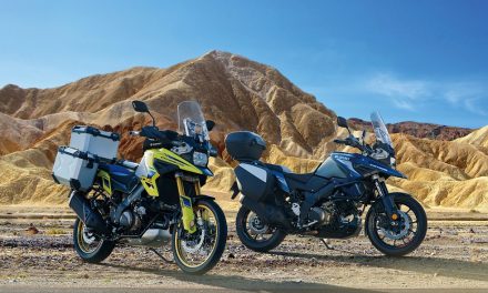 New 1050DE adds more off-road capability to V-Strom range