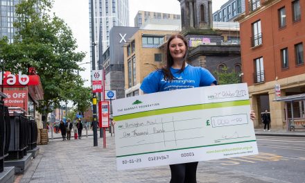 Homebuilder’s grand gesture goes towards Birmingham Mind’s 24/7 helpline