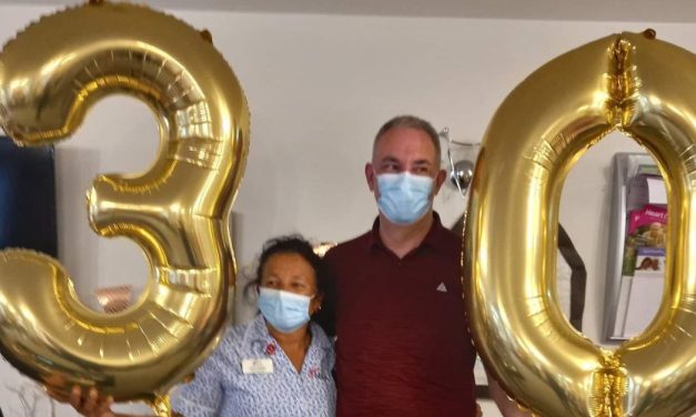 Rugeley based care home celebrates 30-year anniversary and still has staff members from when they first opened