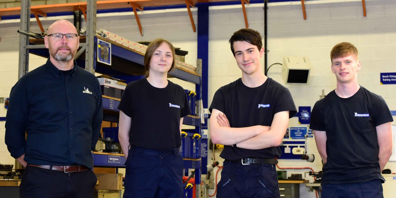 Michelin’s new trainees join 95th year of apprenticeship programme